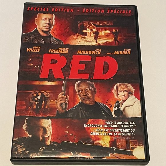 R.E.D. DVD - Picture 1 of 3